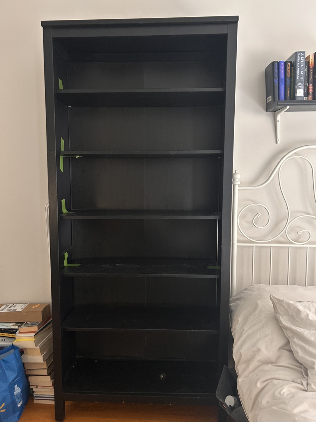 FREE- Black bookshelf