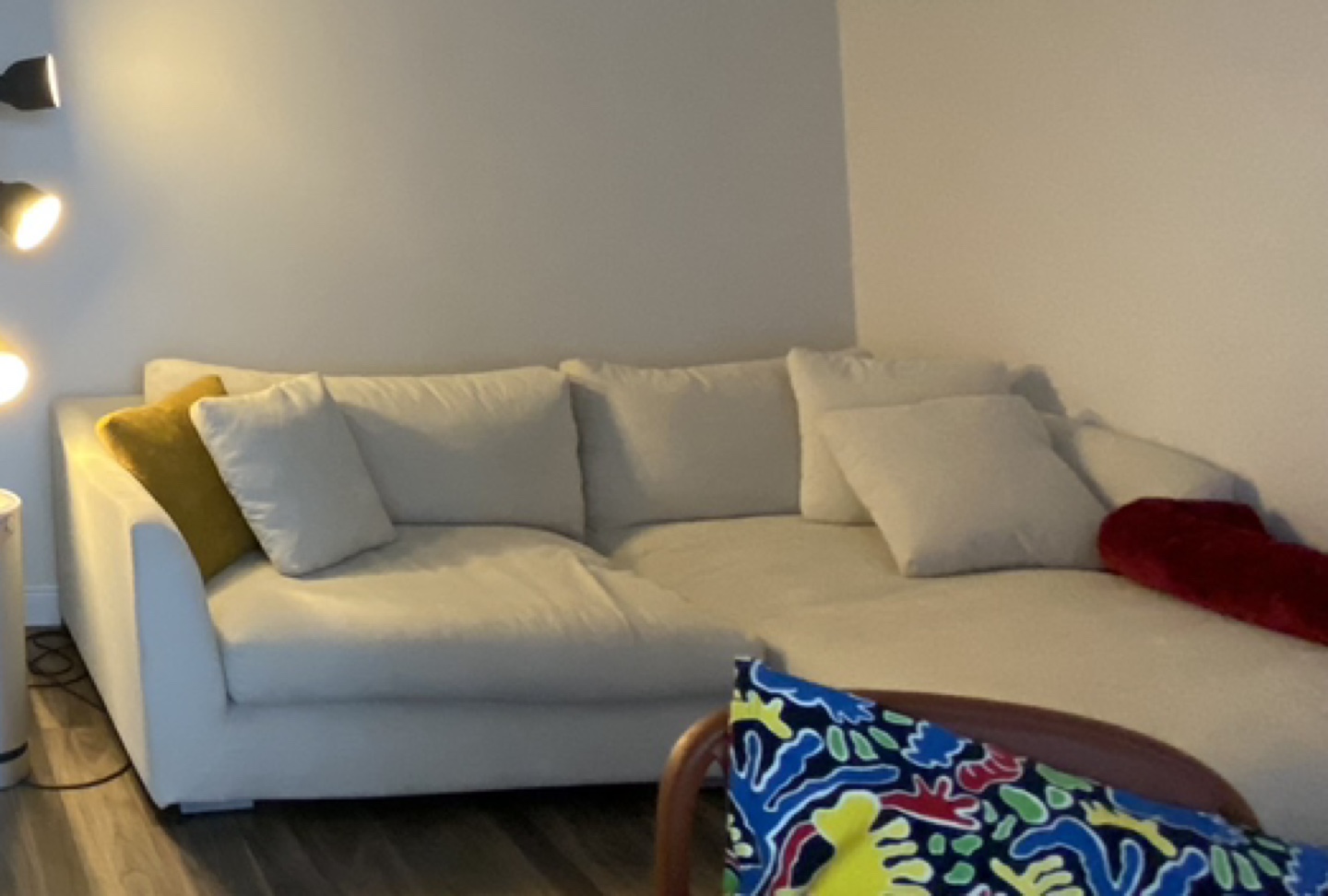 PRICE REDUCED! Modular Feather Sectional Sofa