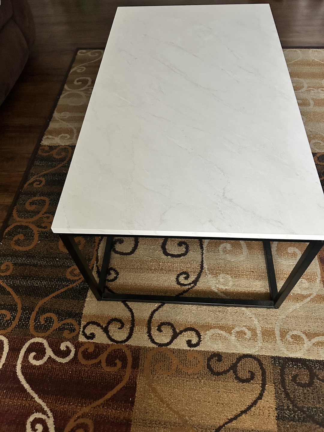 White Marble Coffee Table
