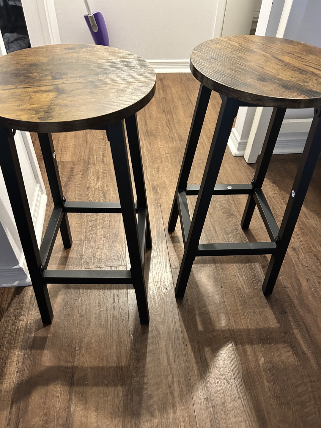 Set of 2 Bar Stools