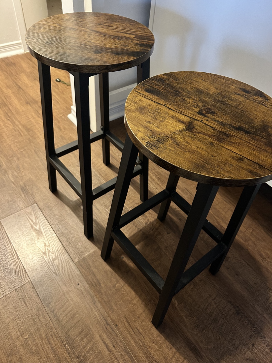 Set of 2 Bar Stools - photo 2