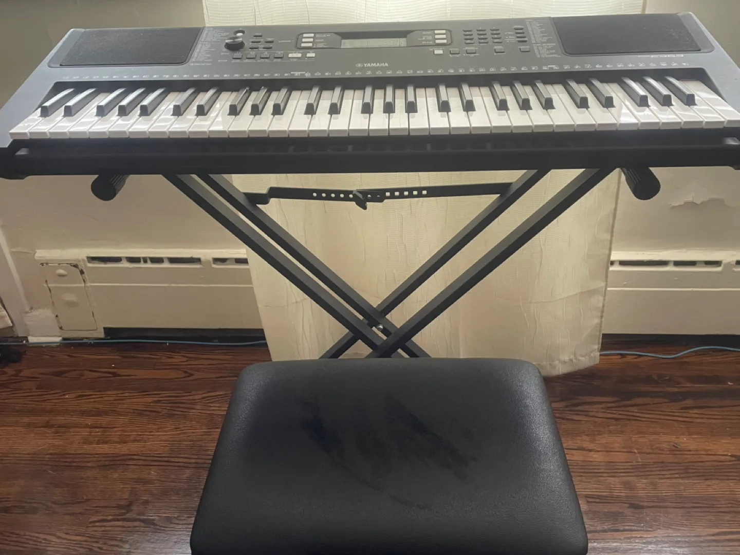 Yamaha PSR-E363 Keyboard with Stand and Bench image indicator(2)