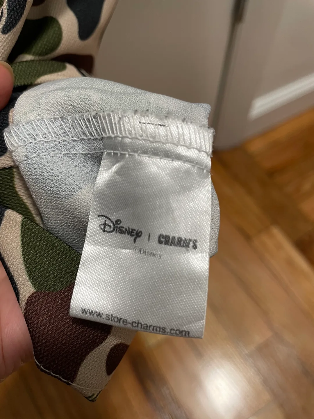 Charm's X Disney Kermit The Frog Camo Shirt image indicator(3)