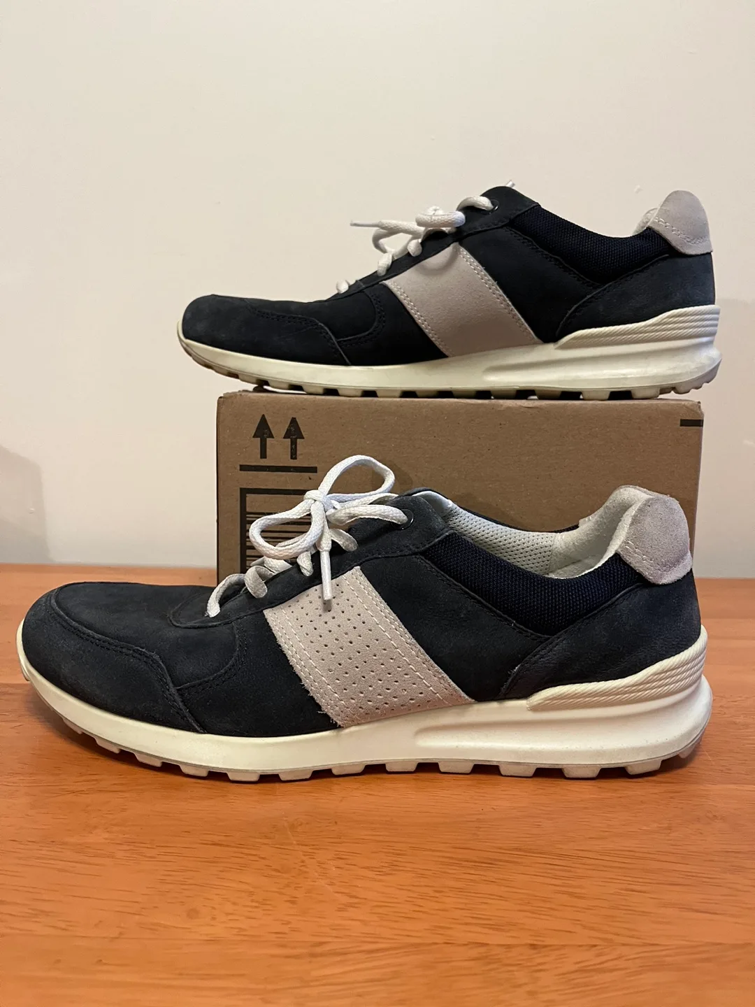 Ecco blue suede Sneakers image indicator(4)