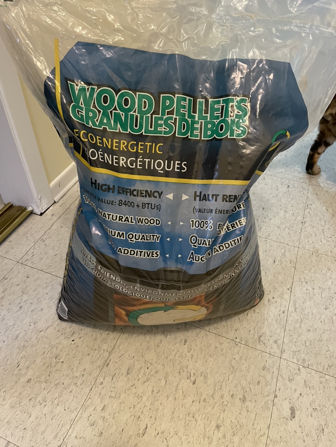 Wood Pellets - Ecoenergetic - 40lb Bag