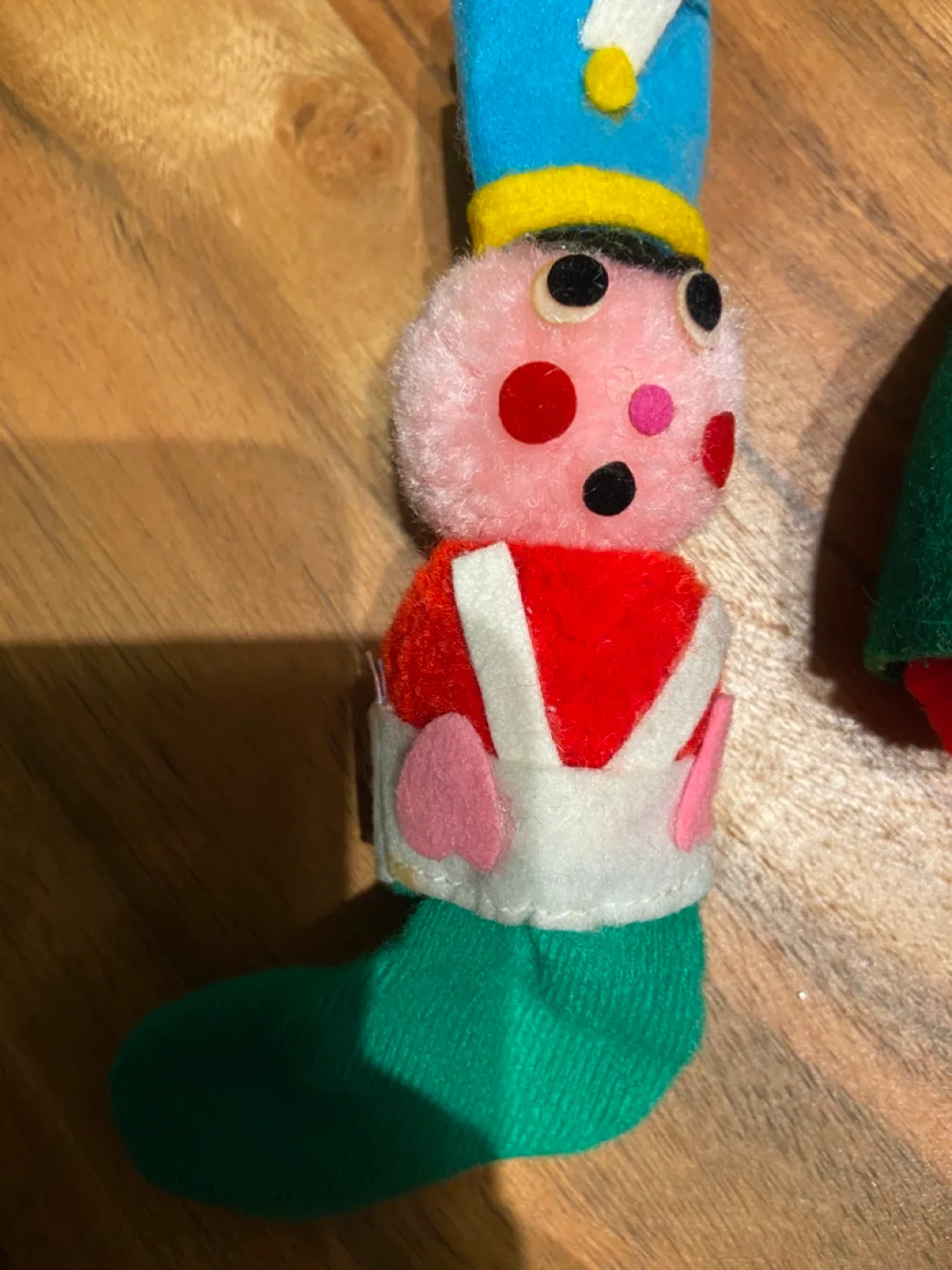 Vintage Daikon Pom Pom Christmas Ornament Set of 2 image indicator(3)