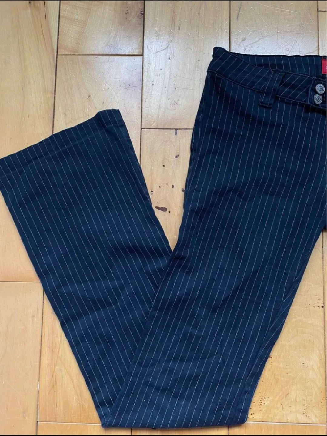 Dickies Low-Rise Pinstripe Flare Pants image indicator(3)