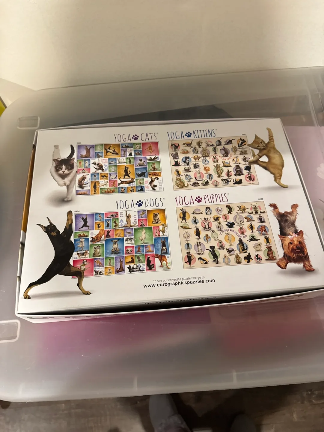 Yoga Cats 1000 Piece Jigsaw Puzzle image indicator(2)