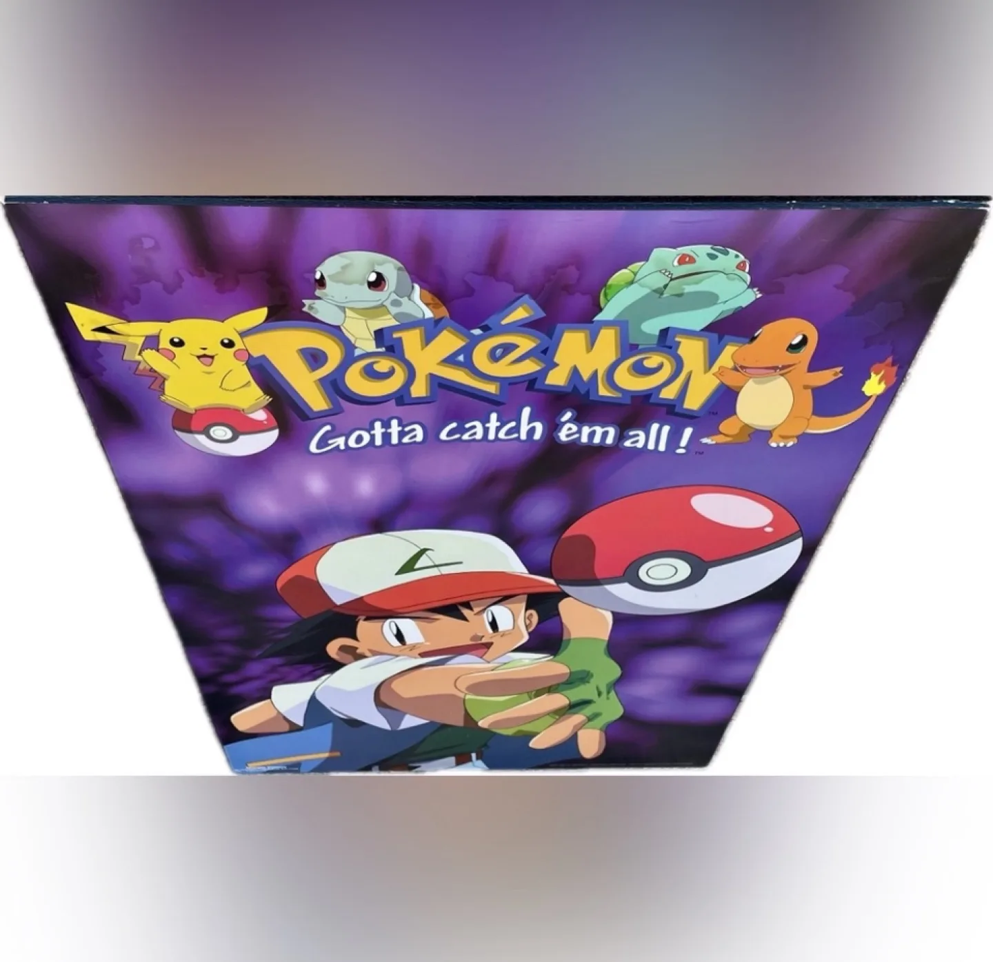 1999 Nintendo Pokemon Poster Plaque “Gotta Catch ‘Em All” Ash image indicator(5)