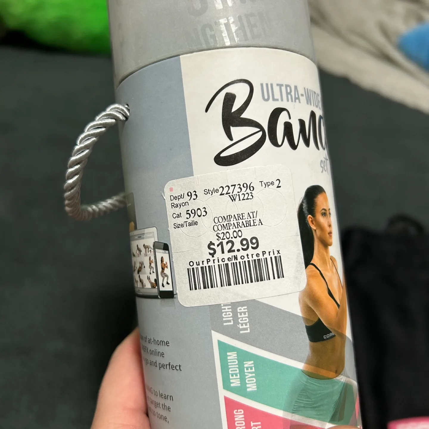 CoreFX Ultra-Wide Resistance Bands Set image indicator(2)