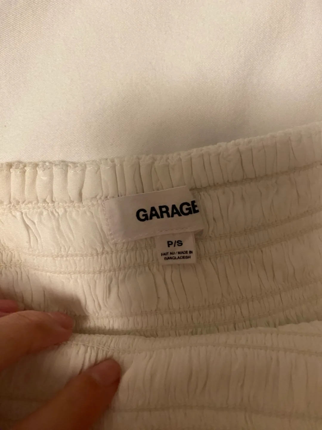 Garage White Flowy Skirt image indicator(3)