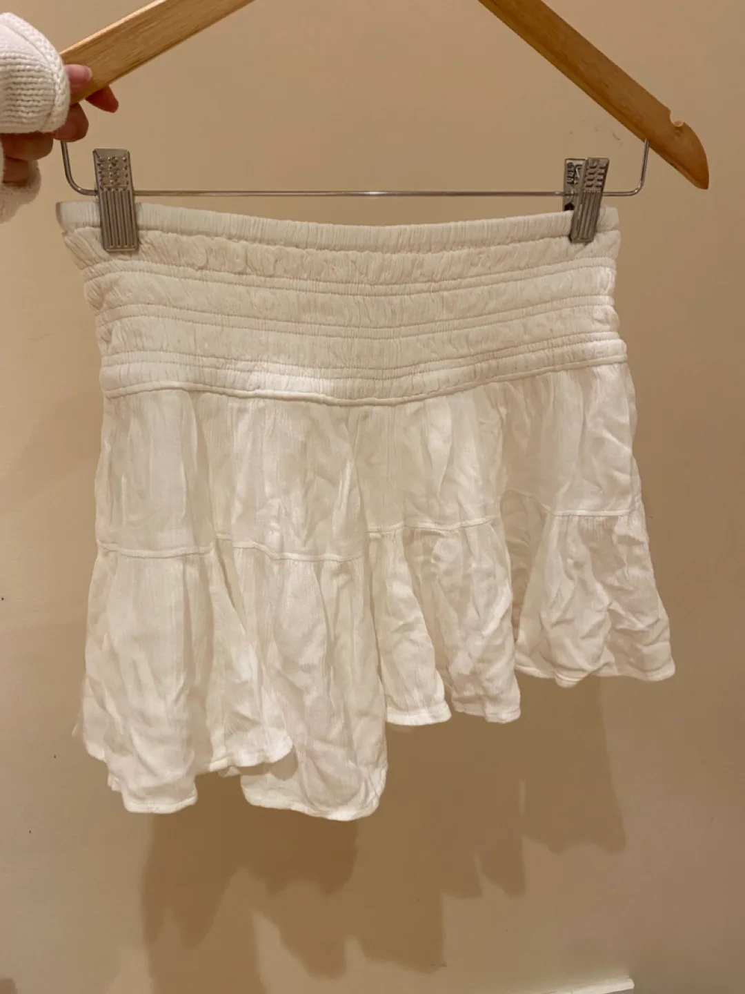 Garage White Flowy Skirt image indicator(2)