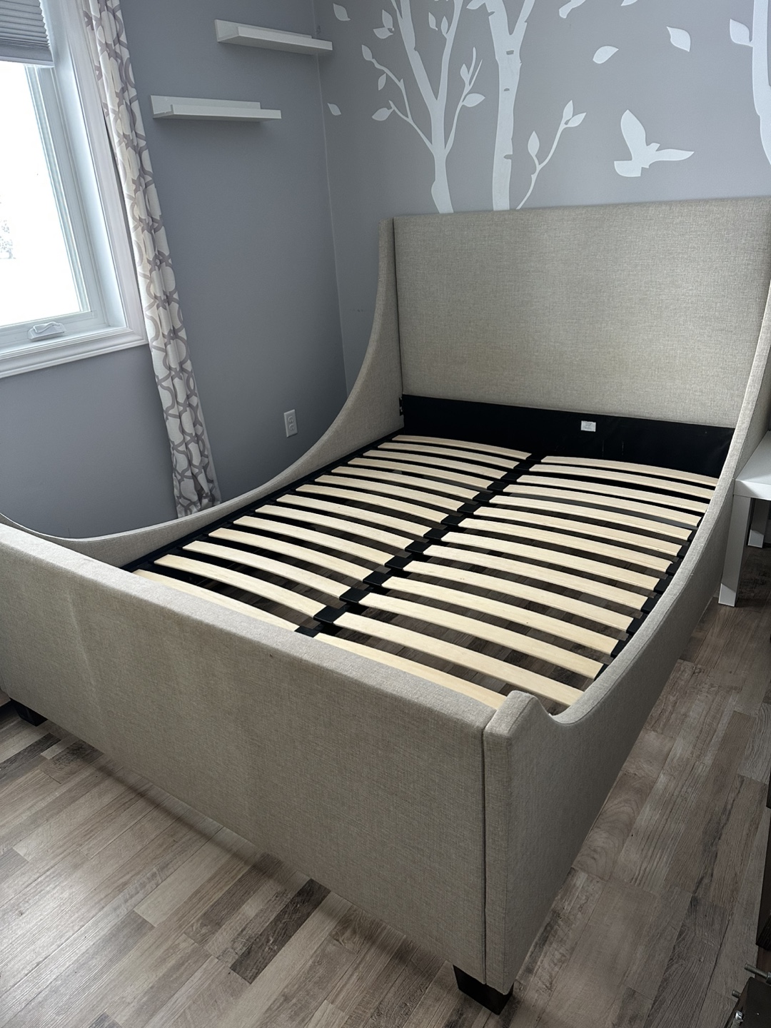Queen Size Upholstered Bed Frame