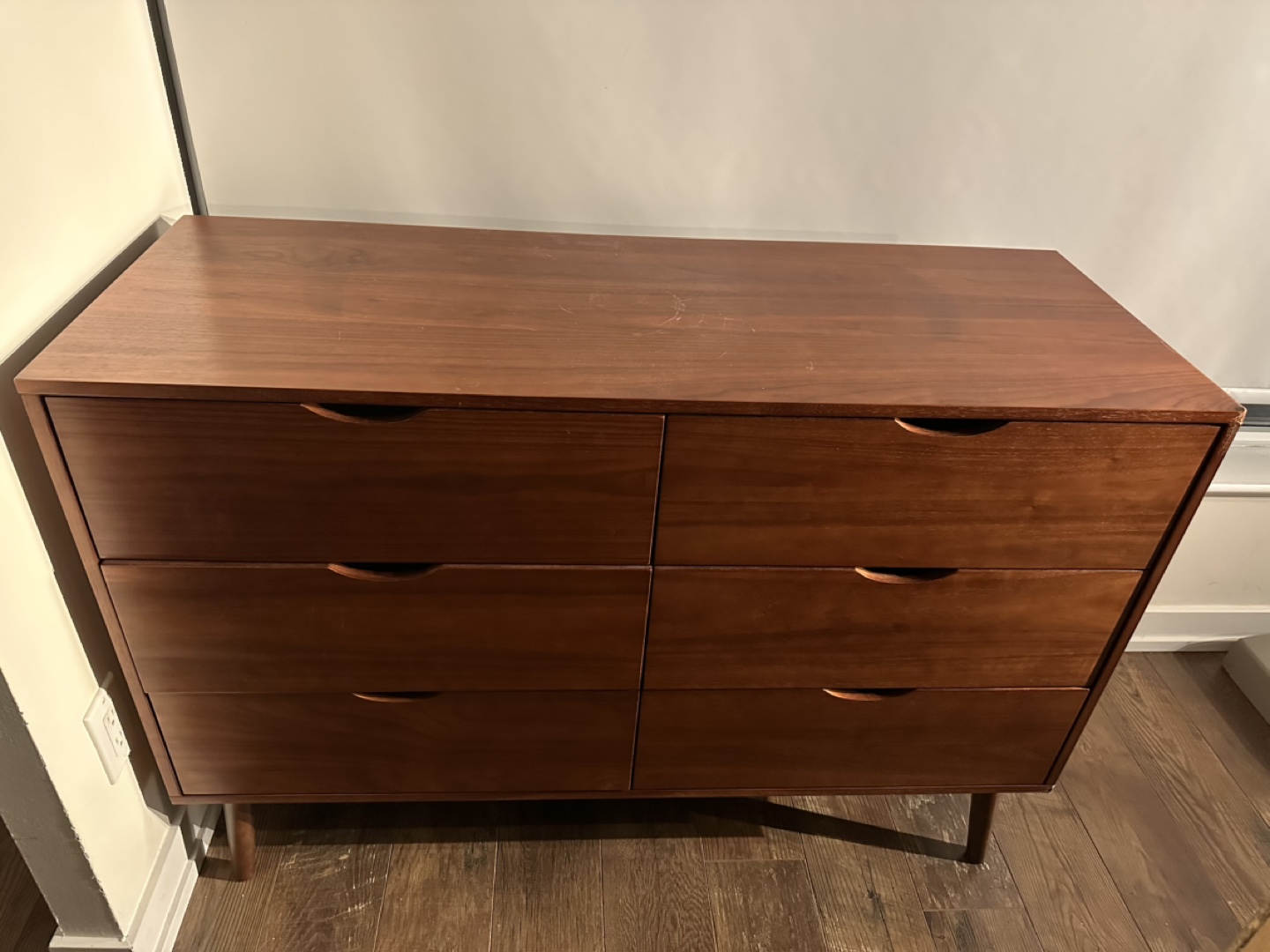 Mid-Century Modern 6 Drawer Dresser
