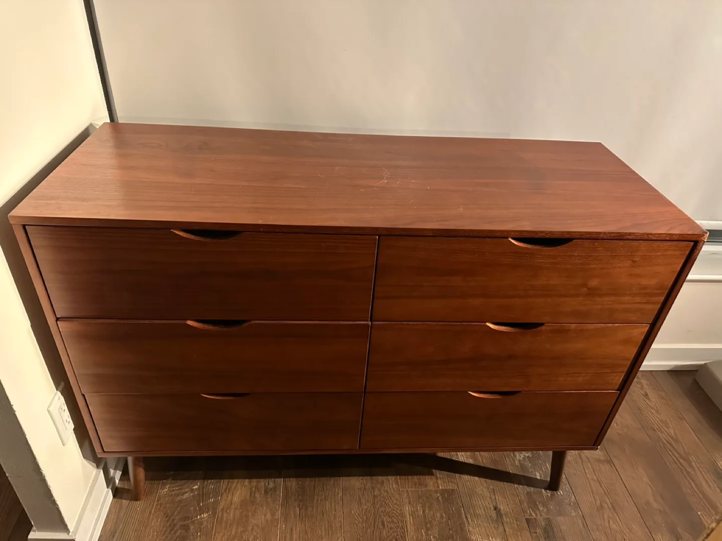 Mid-Century Modern 6 Drawer Dresser thumbnail