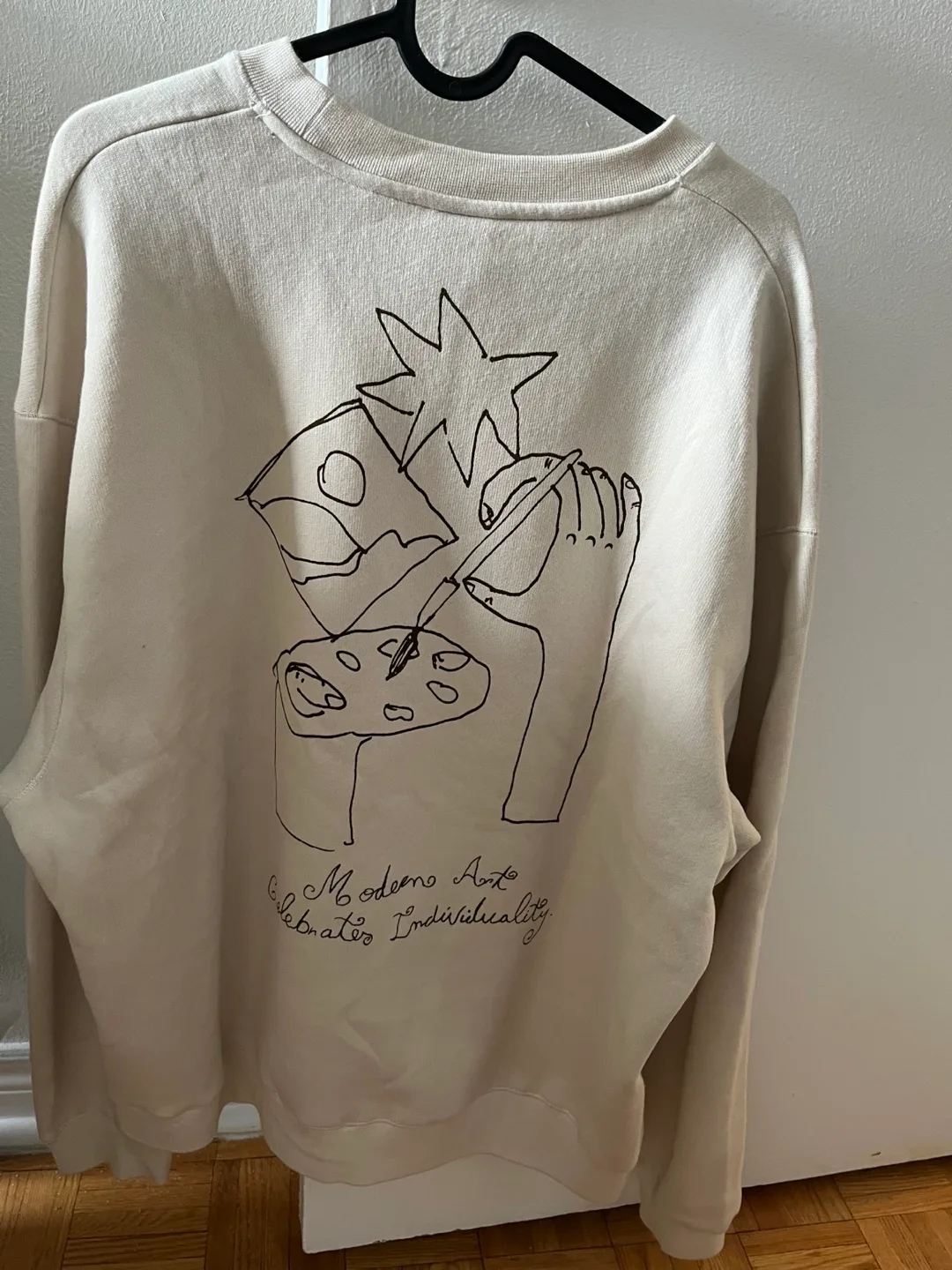 ZARA Off White Sweatshirt image indicator(2)