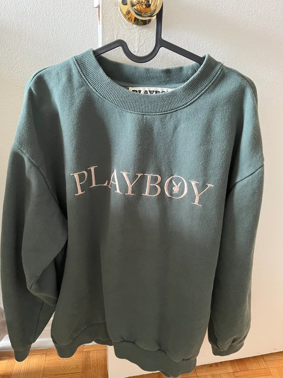 Vintage Playboy by Pacsun Green Sweatshirt thumbnail