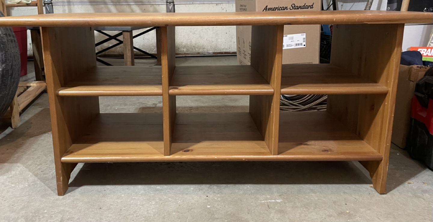 Large coffee table w/ storage - photo 3
