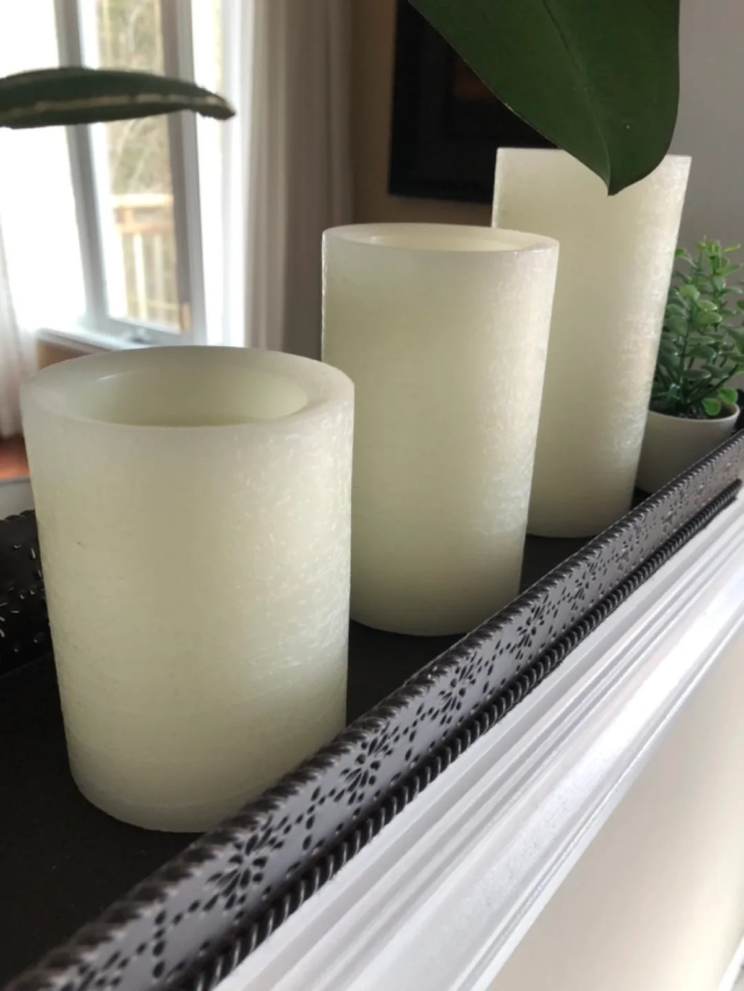 Shelf Plant box with 6 Candles image indicator(3)