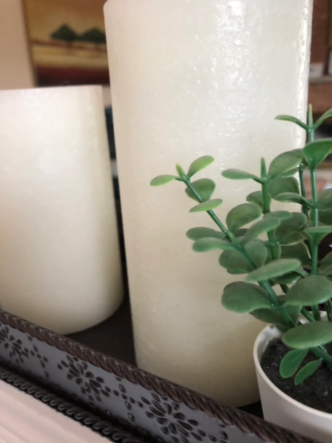 Shelf Plant box with 6 Candles image indicator(5)