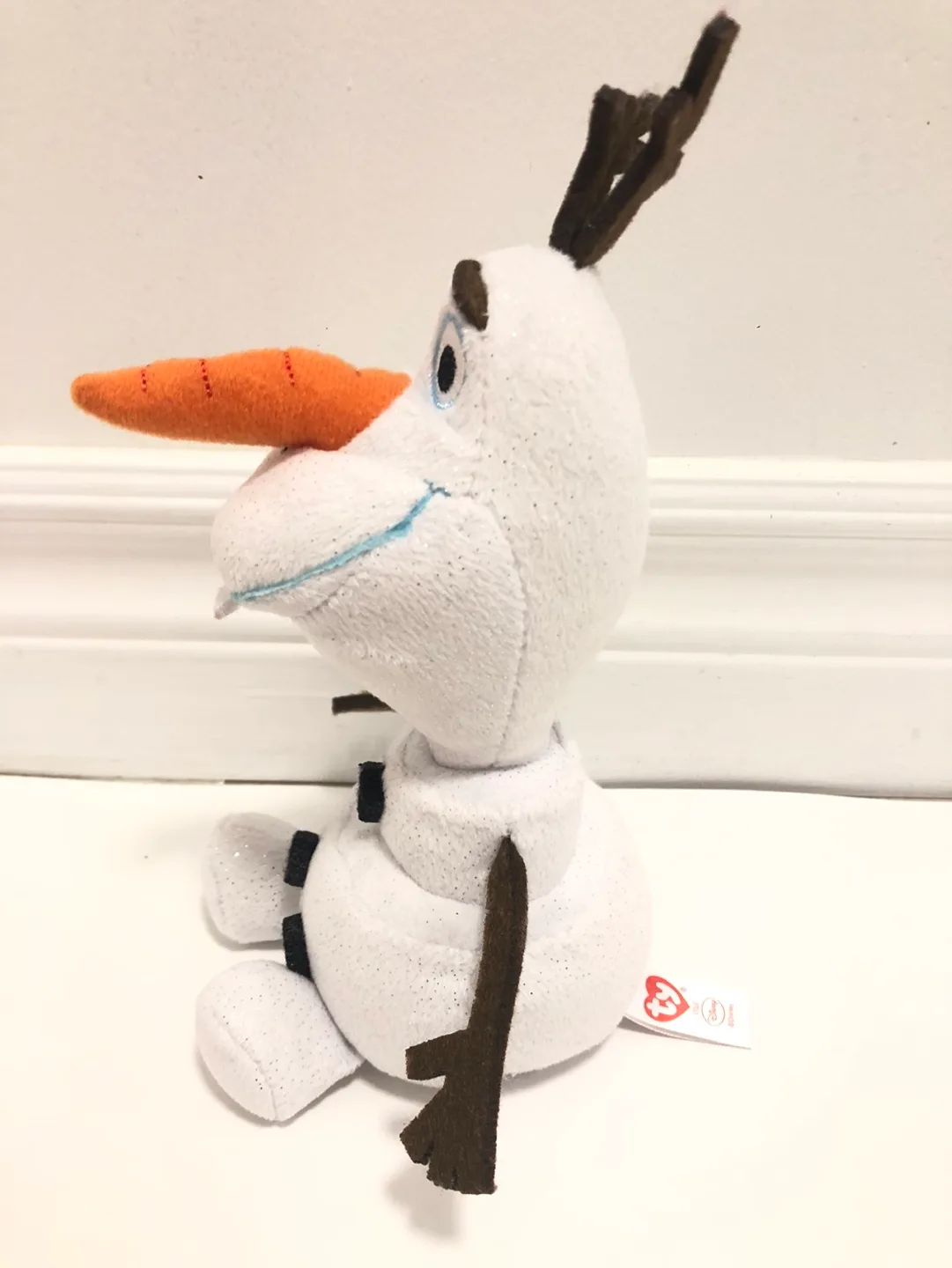 TY Beanie Baby “Olaf” Snowman Frozen No Hang Tag (6.5 inch) image indicator(2)