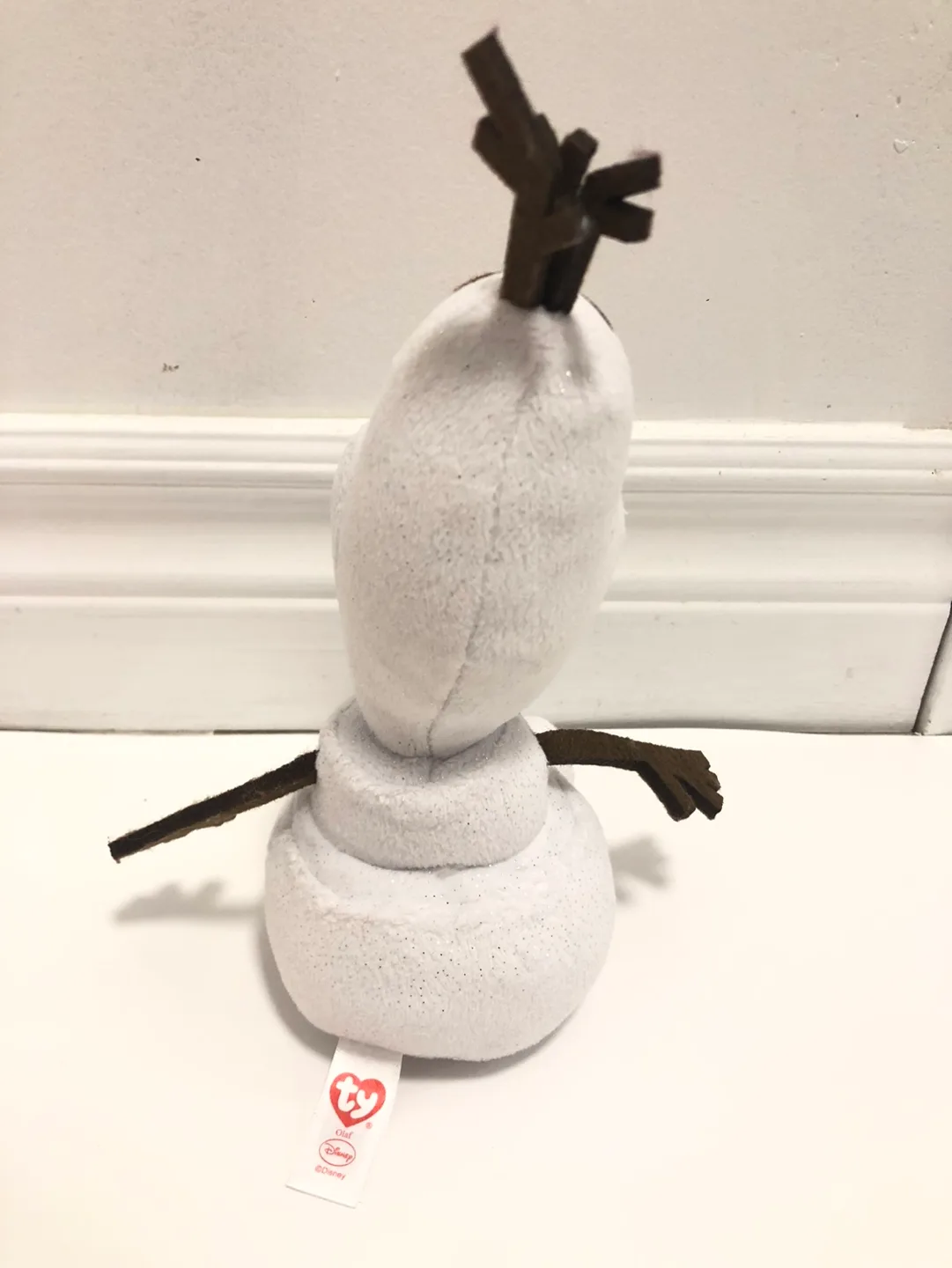TY Beanie Baby “Olaf” Snowman Frozen No Hang Tag (6.5 inch) image indicator(4)