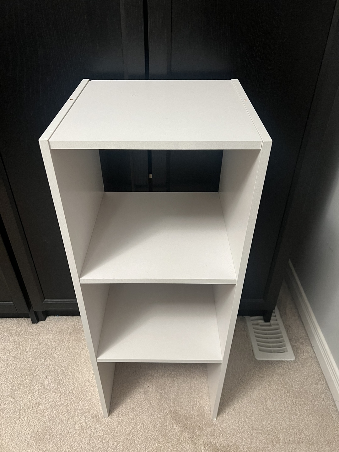 White 3-Shelf Storage Unit