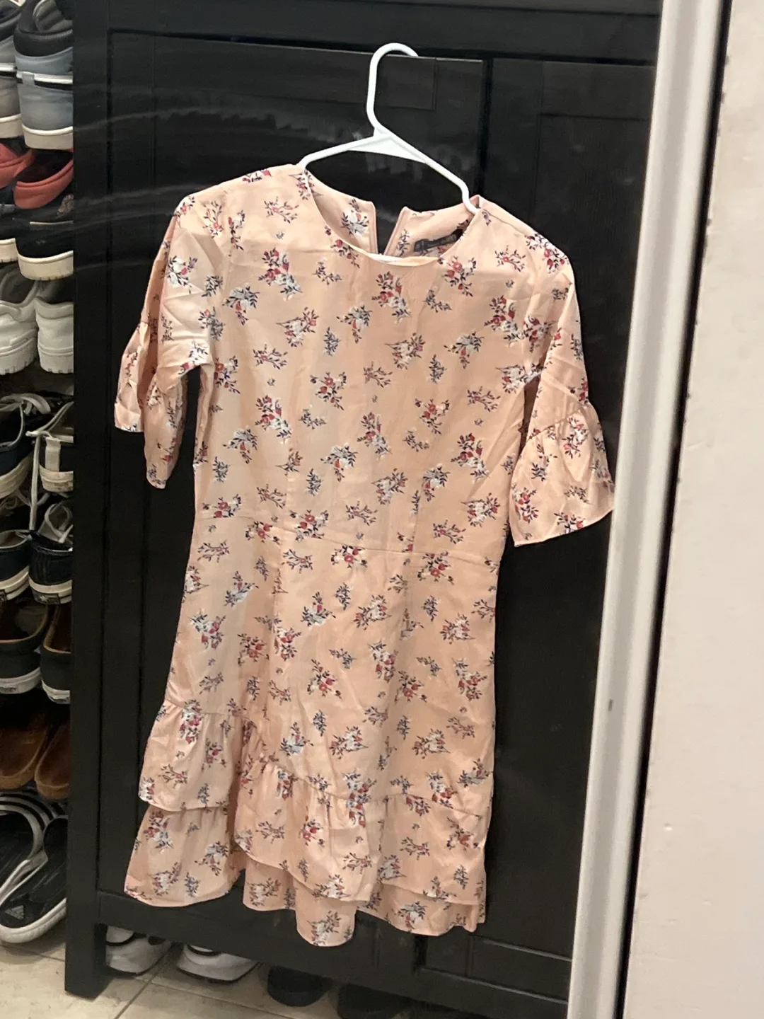 Floral Pink Dress thumbnail