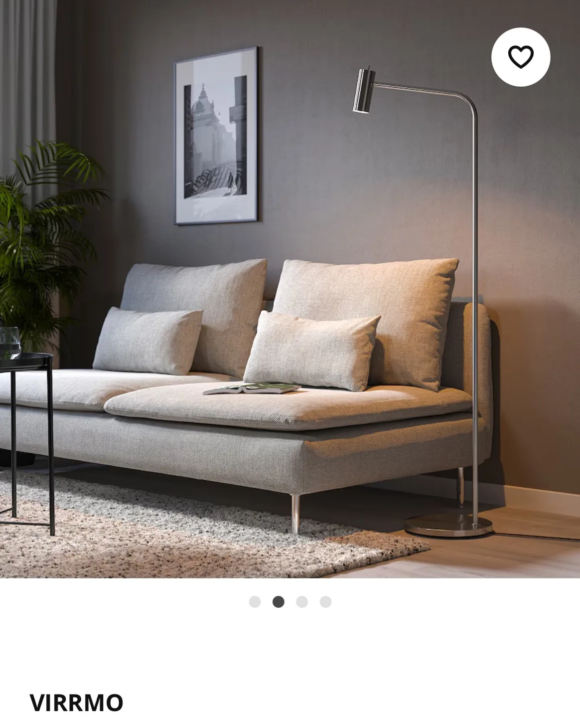 IKEA Virrmo floor/reading lamp thumbnail