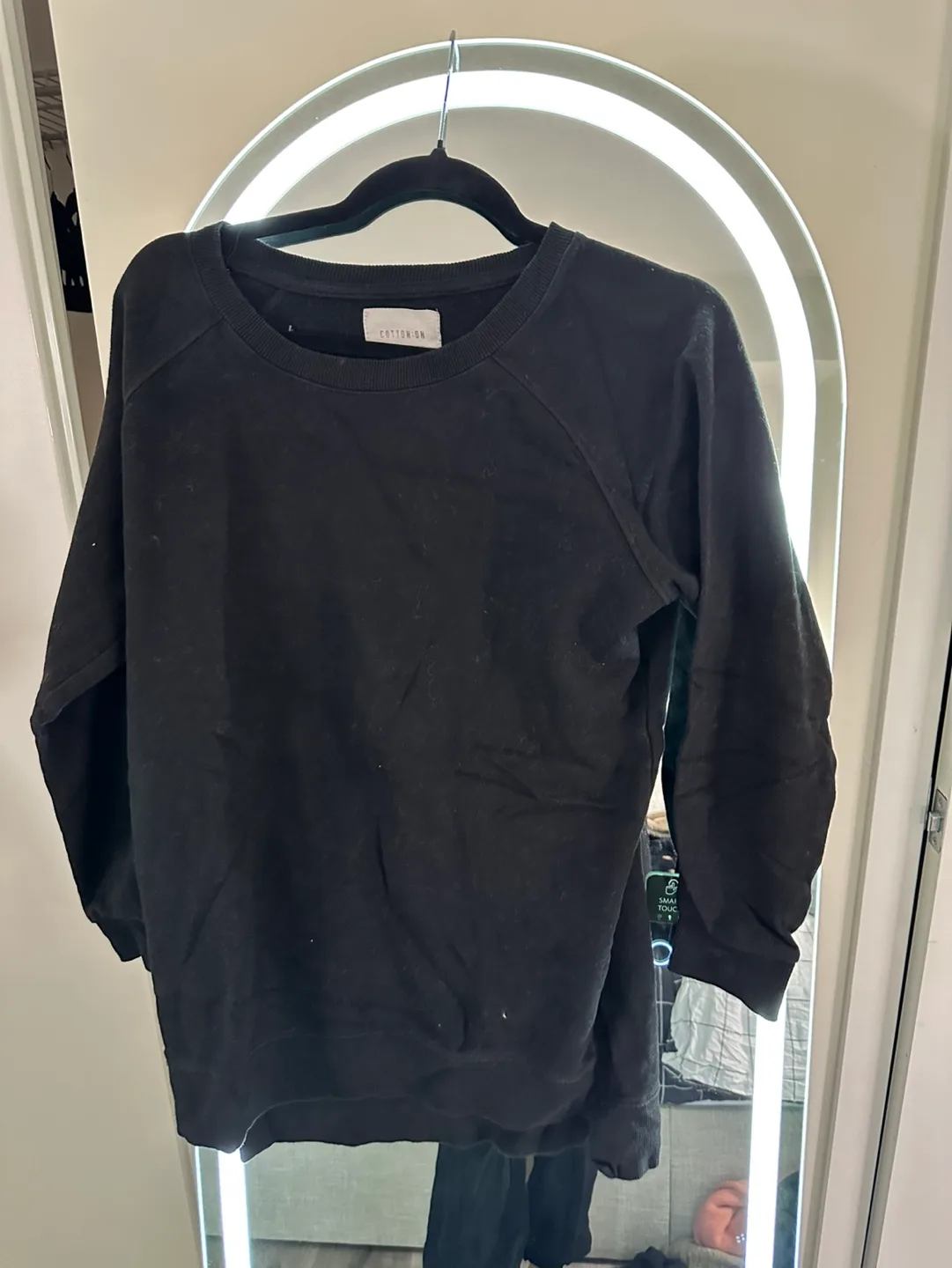 Cotton On Black Sweatshirt thumbnail