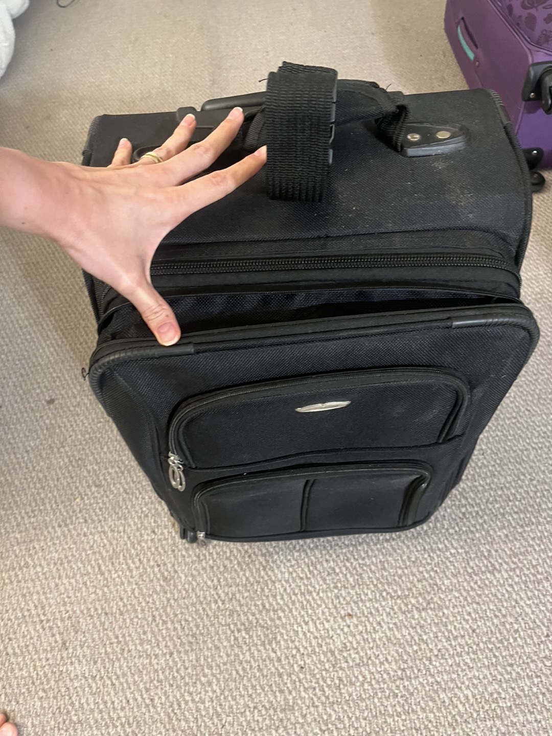 Black Carry-On Luggage - photo 2