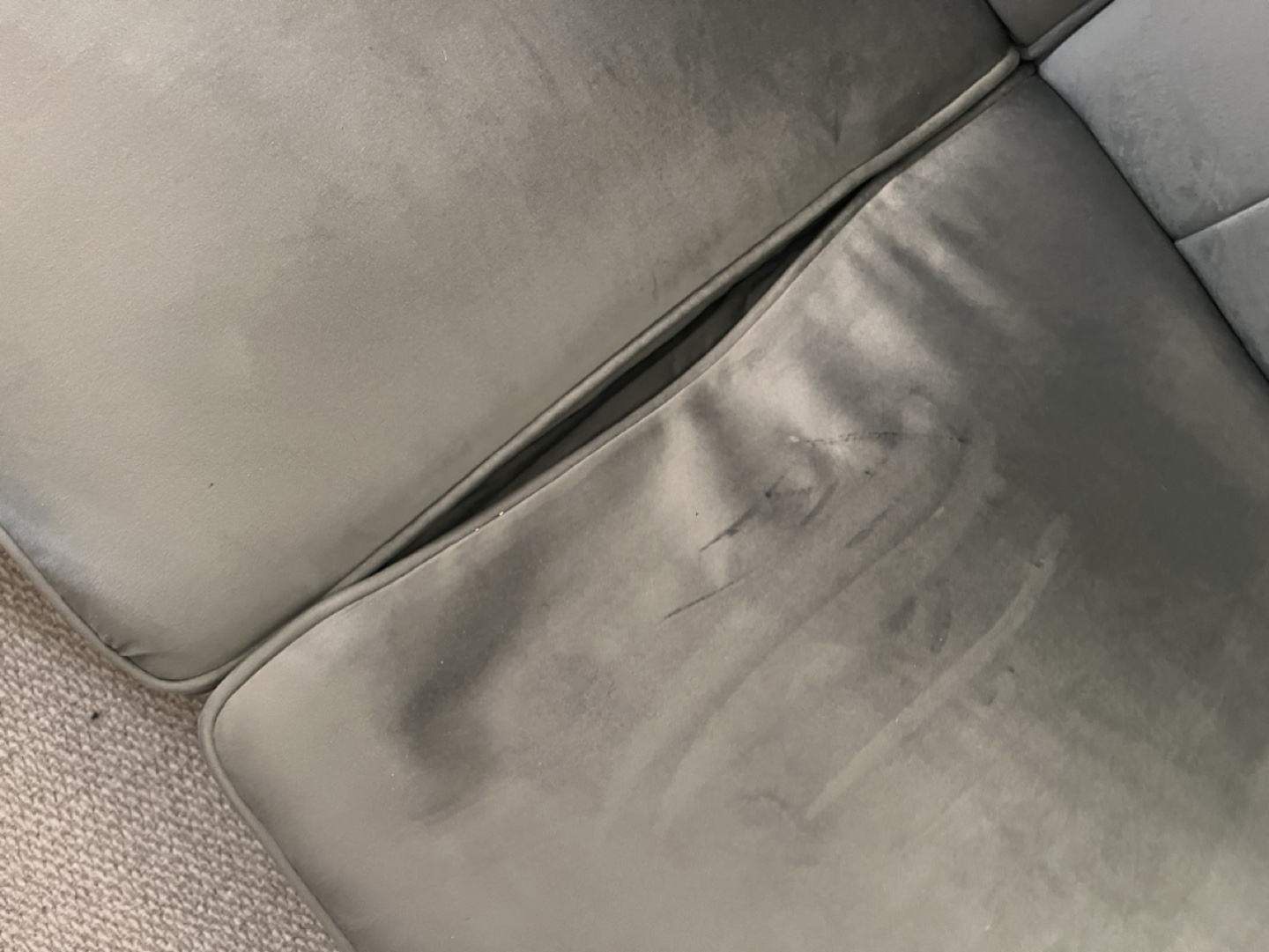 Perdue 81.5" Velvet Square Arm Convertible Sofa - photo 3