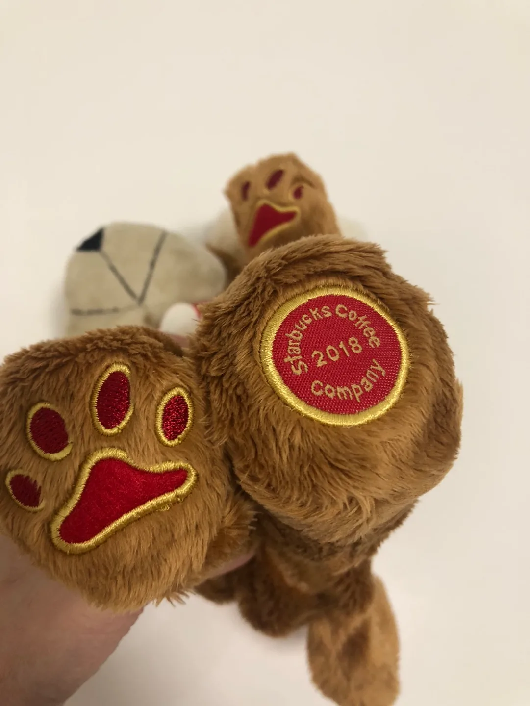 Rare Starbucks 2018 Year Of The dog Zodiac Bearista Bear image indicator(4)