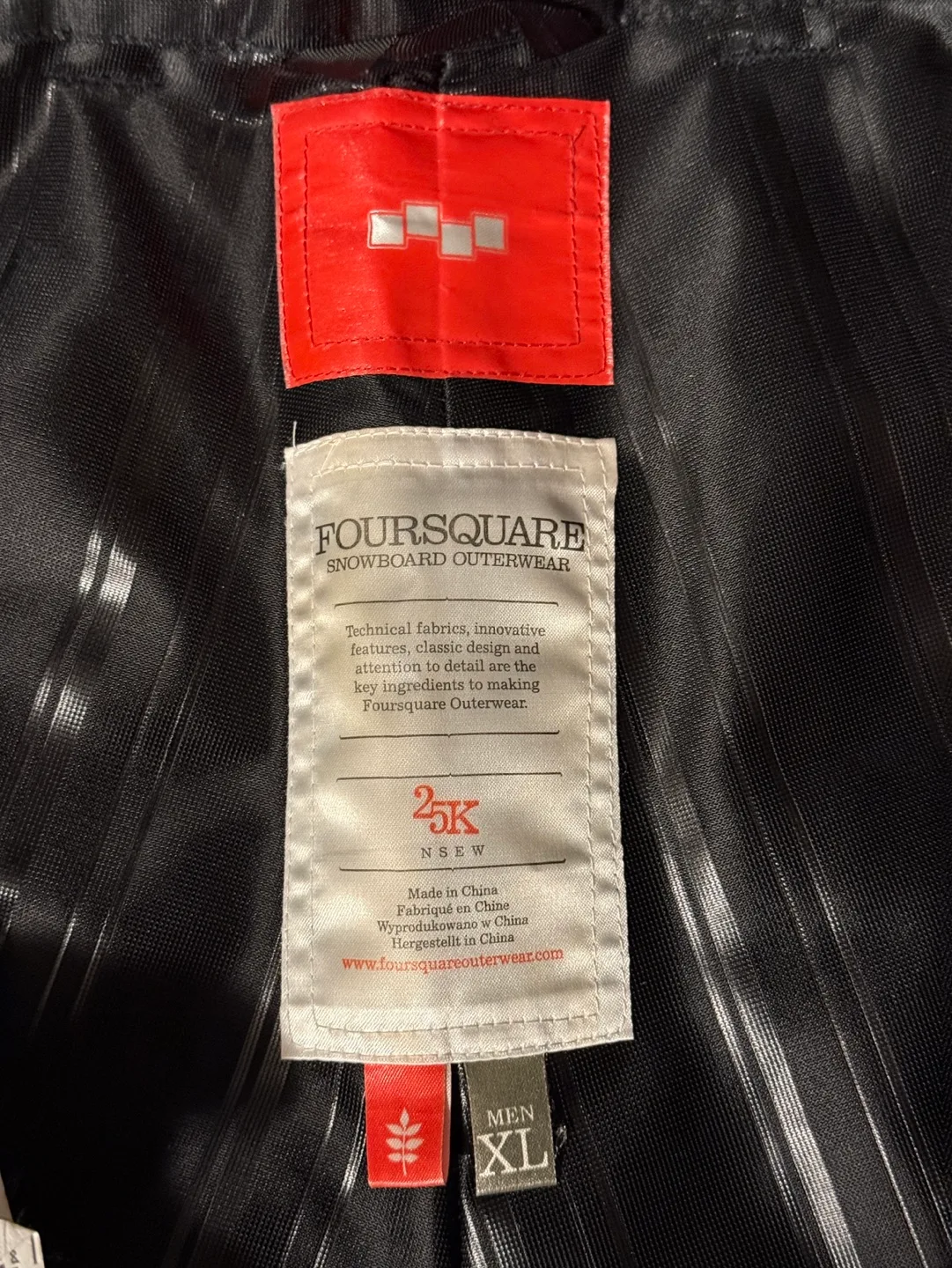 4 Square Snowboard Pants - Size XL image indicator(7)
