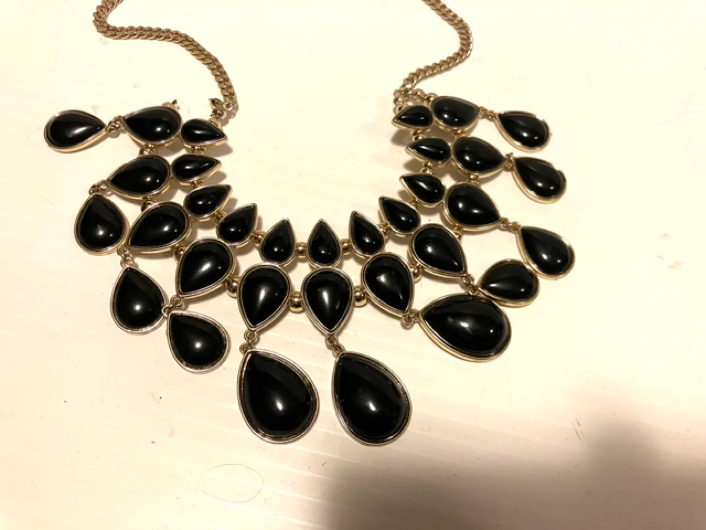 Black Statement Necklace image indicator(2)