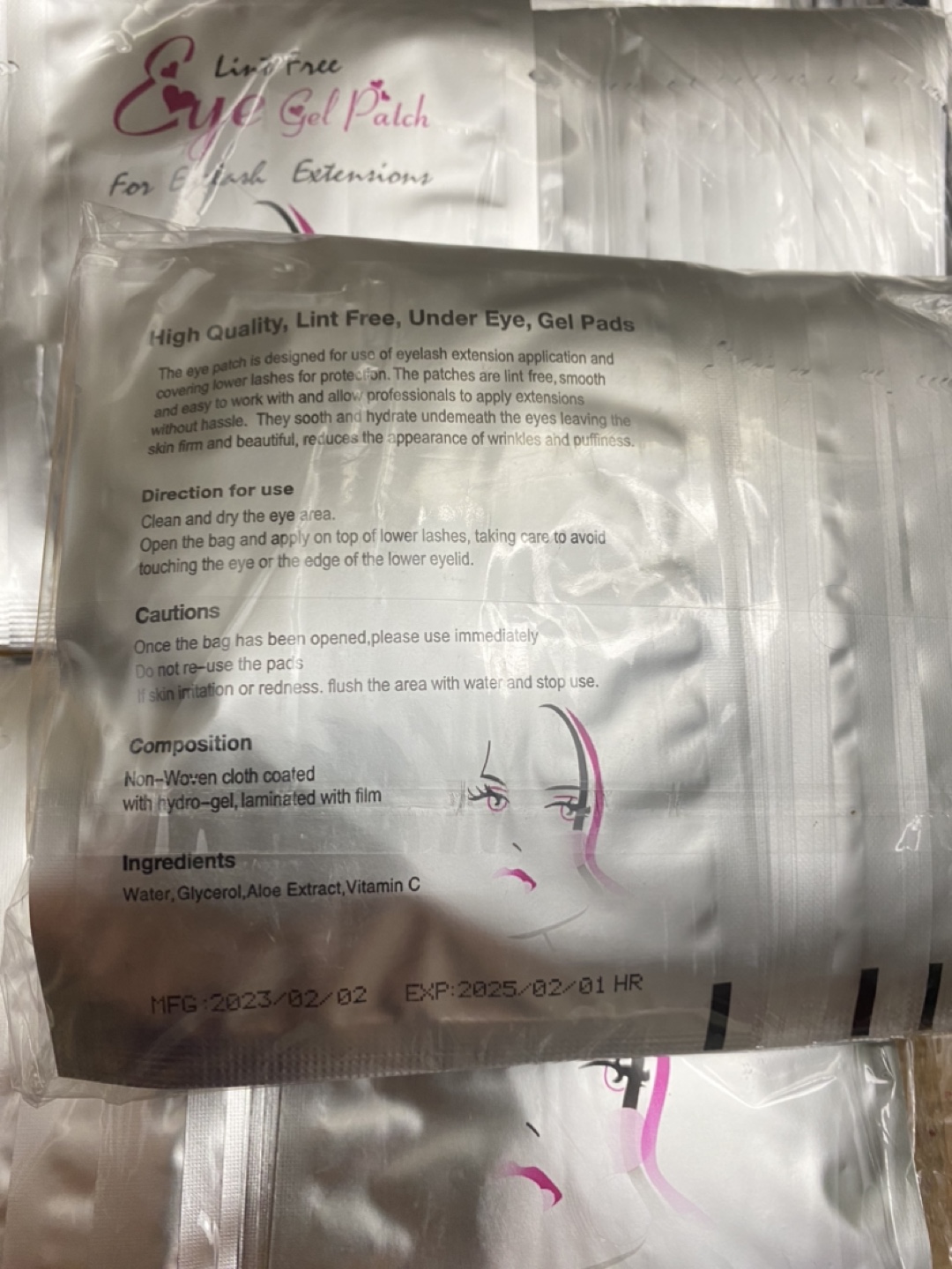 Eye Gel Patches for Eyelash Extensions - photo 2