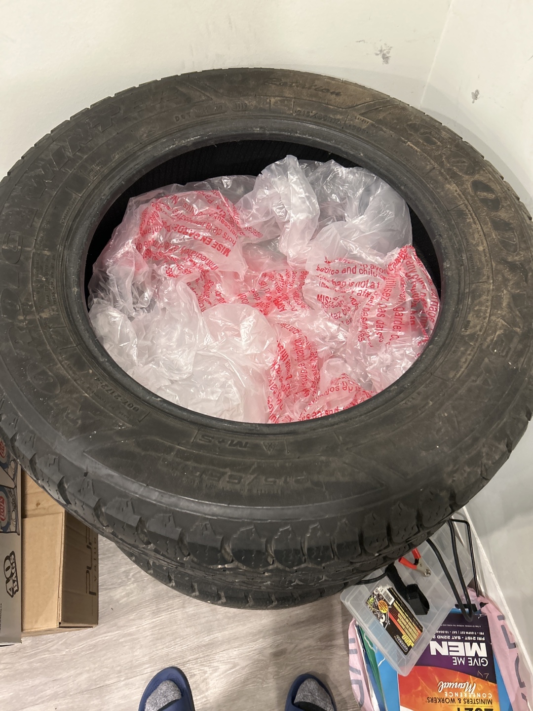 Set of 4 Winter Tires 215/65/R17