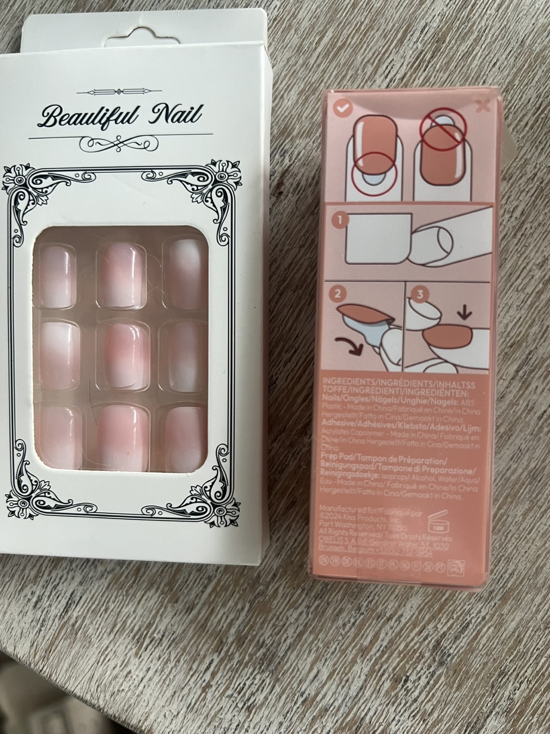 Press Nail two Set - photo 3