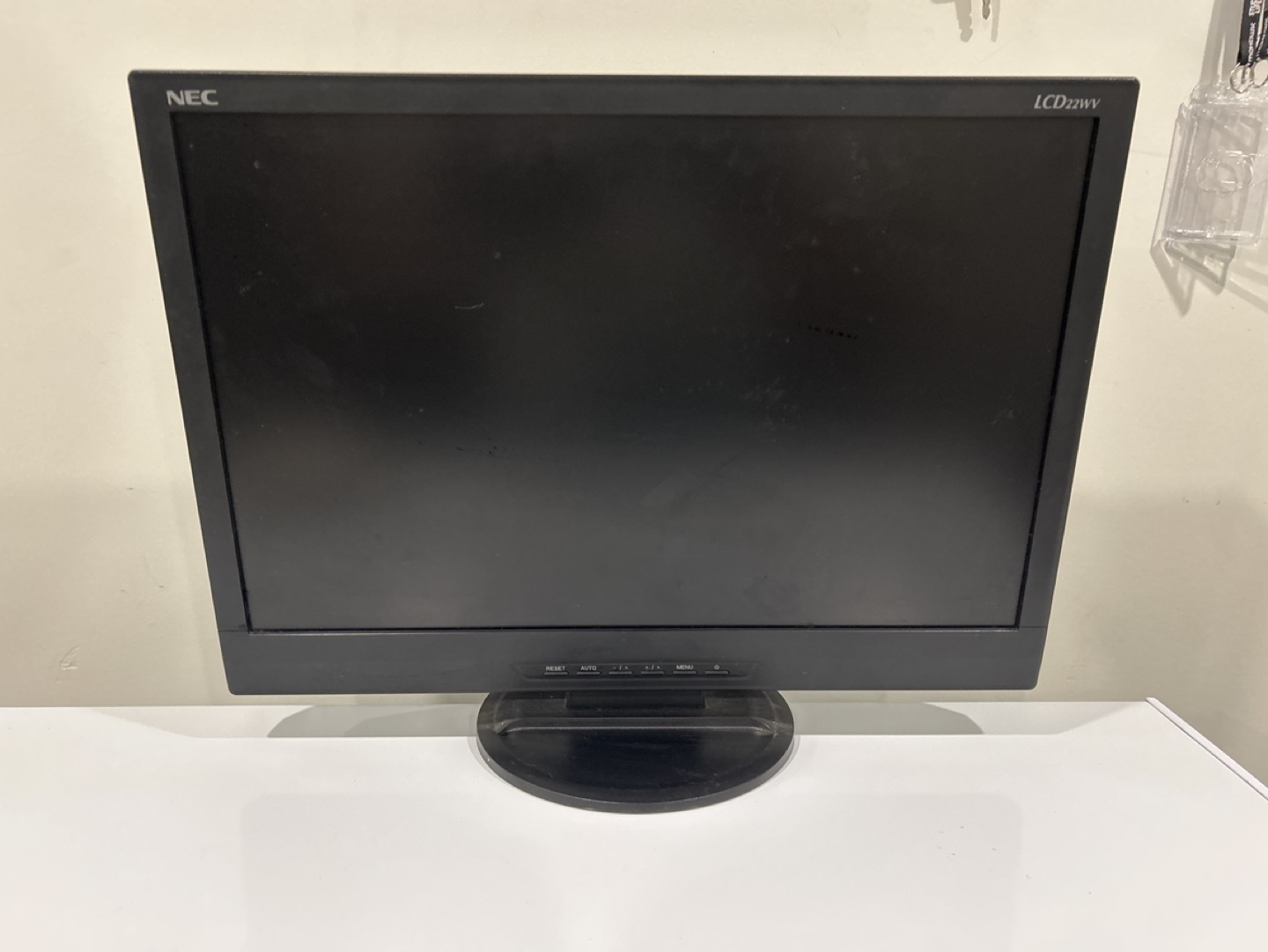 NEC LCD22WV Monitor