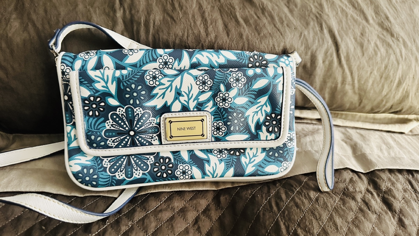 Nine West Floral Crossbody Bag #ThriftyPicks