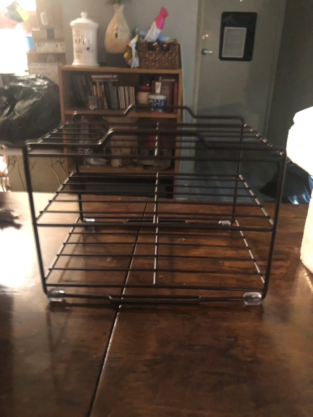 Black Metal Beverage/Can Organizer image indicator(5)