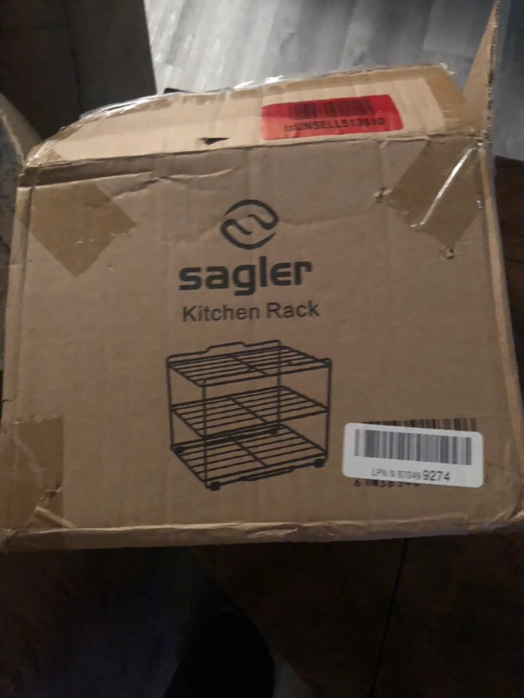 Black Metal Beverage/Can Organizer image indicator(6)