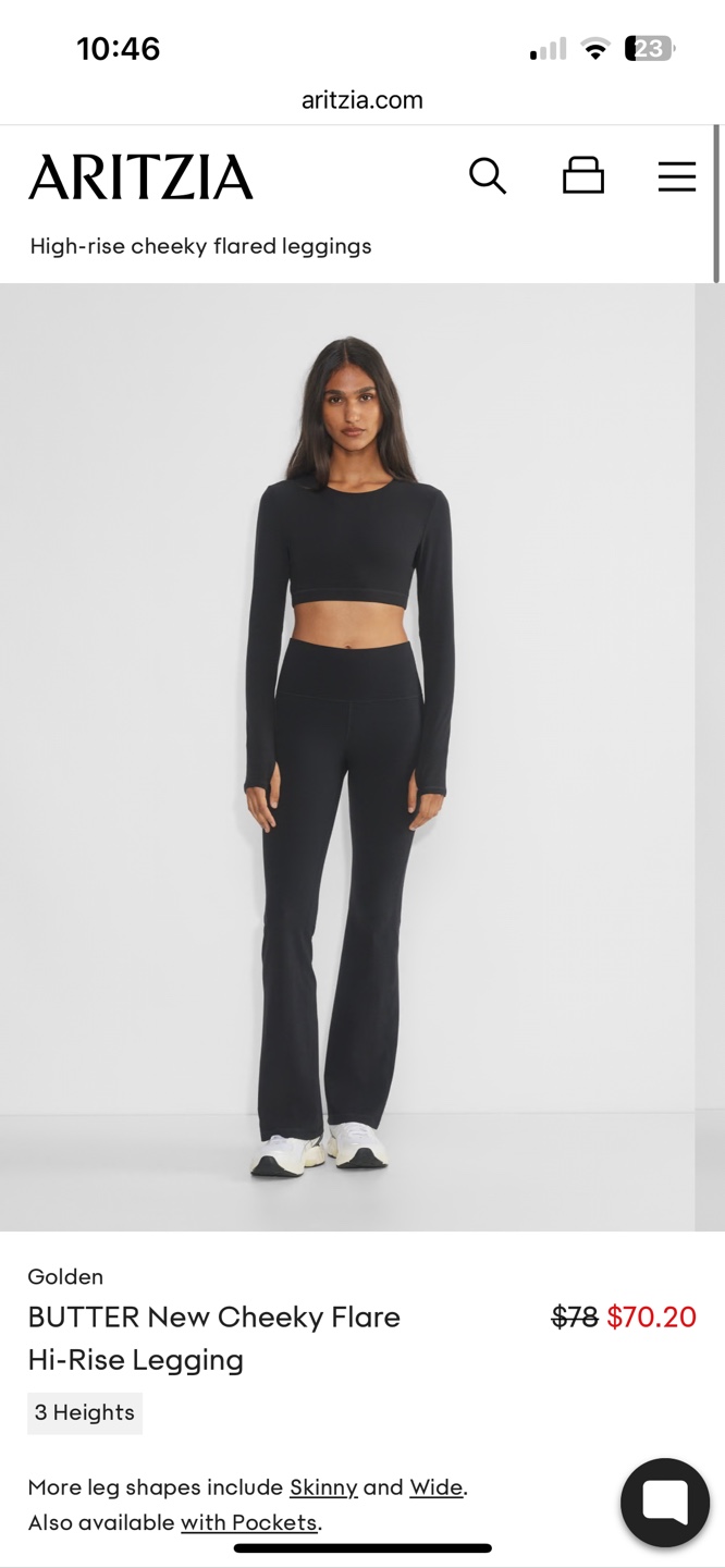 TNA High-Rise Cheeky Flare Leggings - photo 3