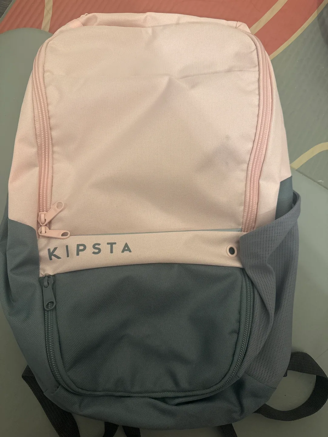 Kipsta Pink and Grey Backpack image indicator(2)