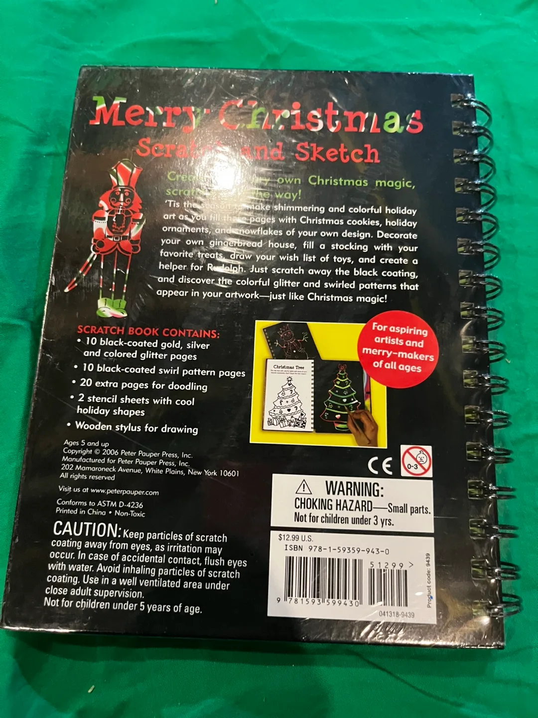 Merry Christmas Scratch and Sketch Art Activity Book image indicator(3)