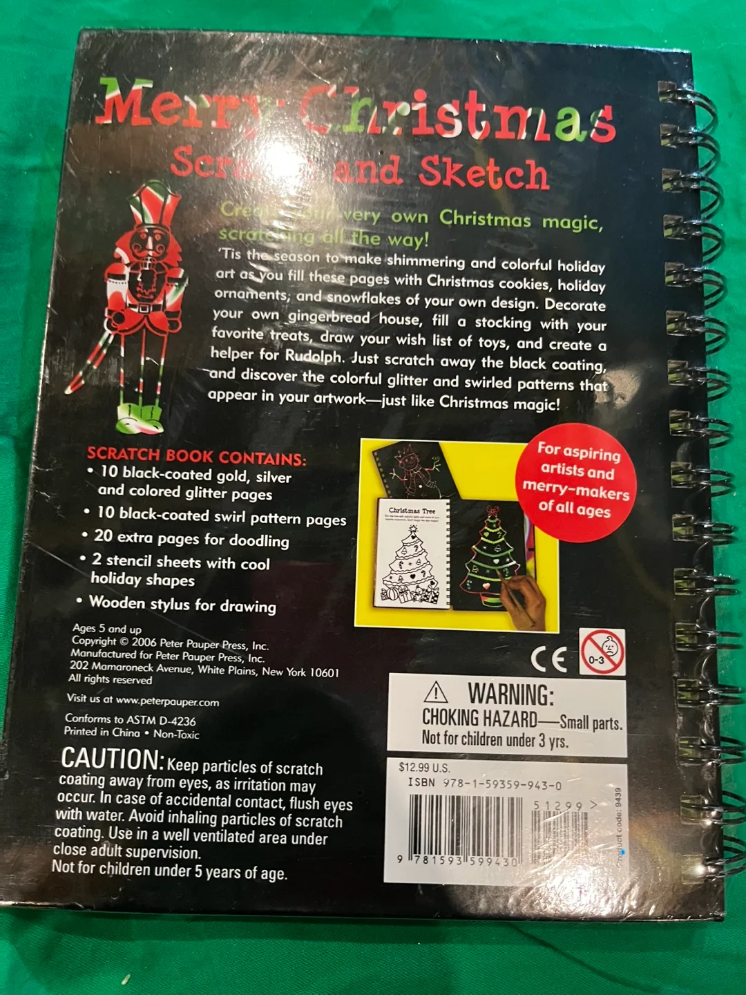 Merry Christmas Scratch and Sketch Art Activity Book image indicator(2)