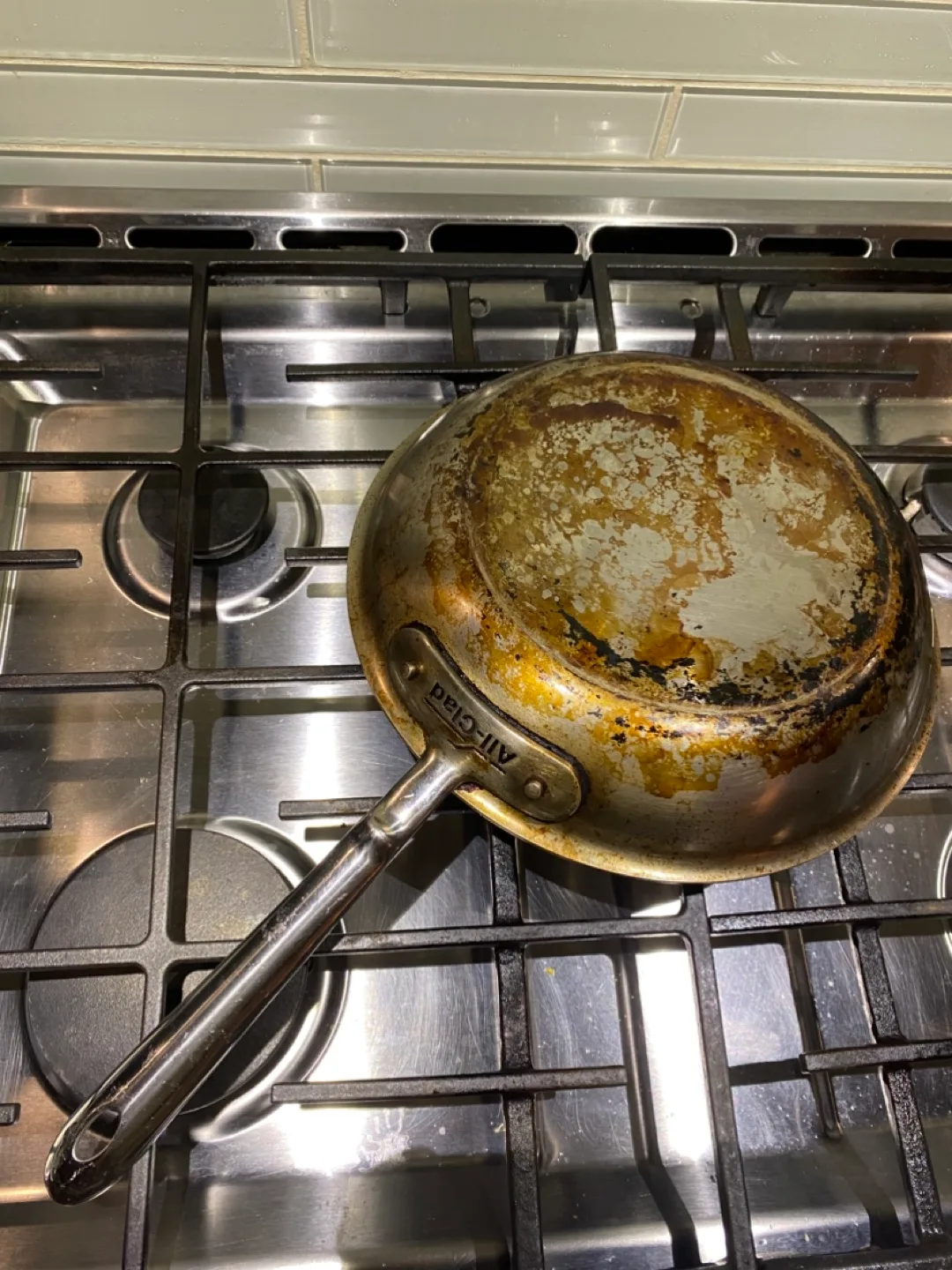 All-Clad Stainless Steel Frying Pan #ThriftyPicks image indicator(2)