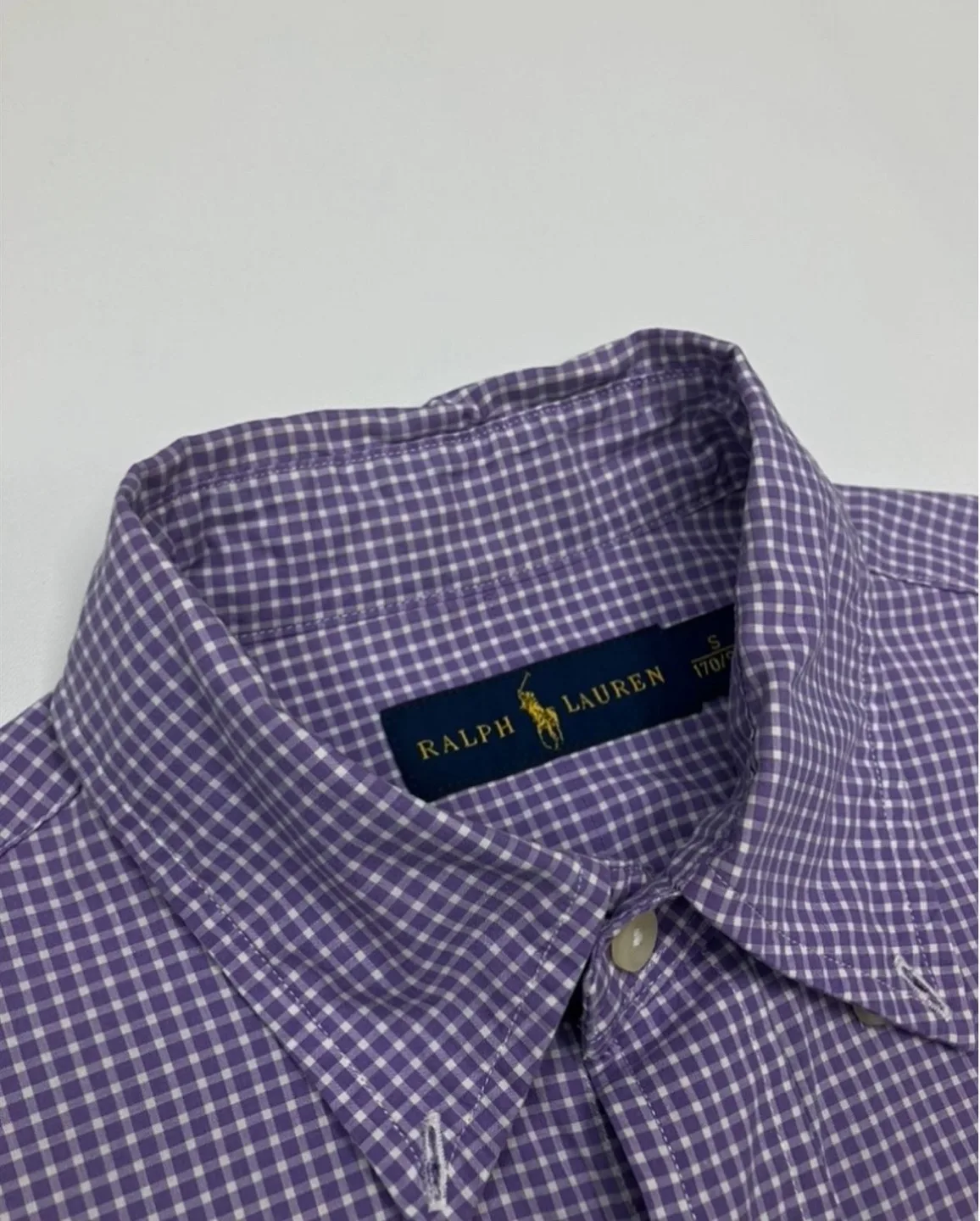 Ralph Lauren Purple Checkered Shirt image indicator(4)