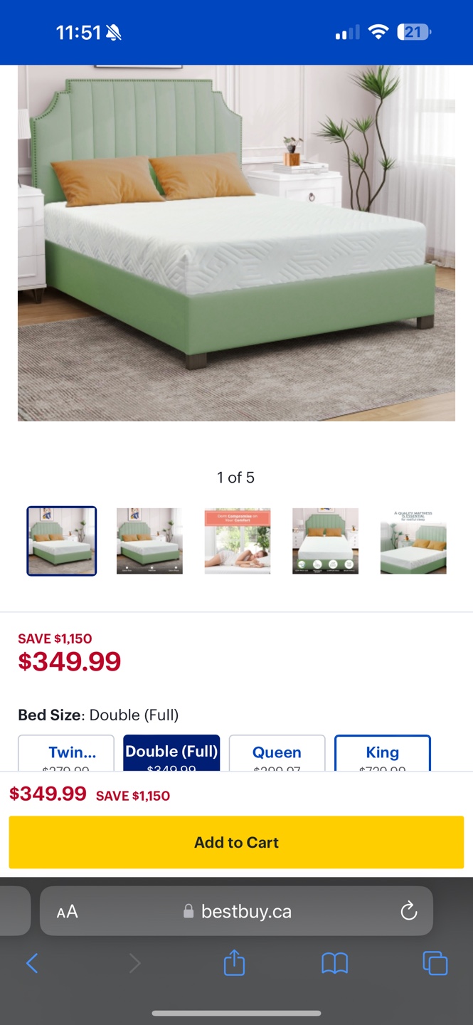 Double Bed mattress BRAND NEW