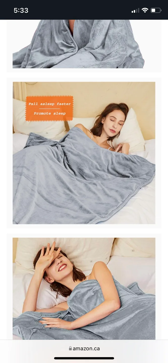 Hiseeme Weighted Blanket image indicator(3)